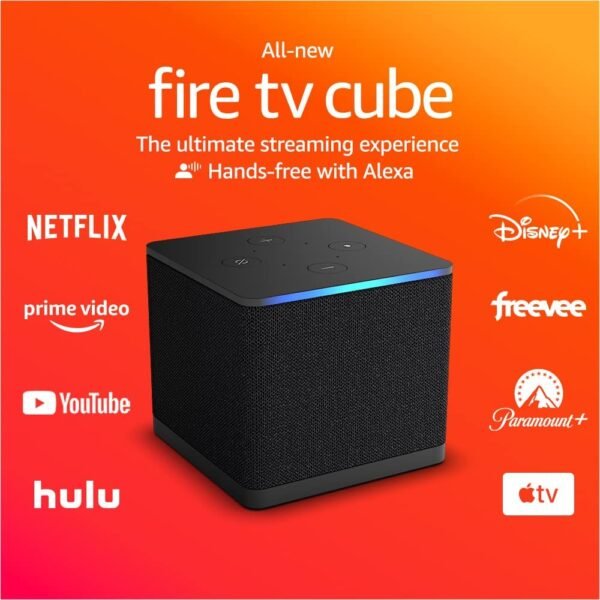 Fire TV Cube w/ Voice Control Many Features VPN+Ad Blocker - Image 2