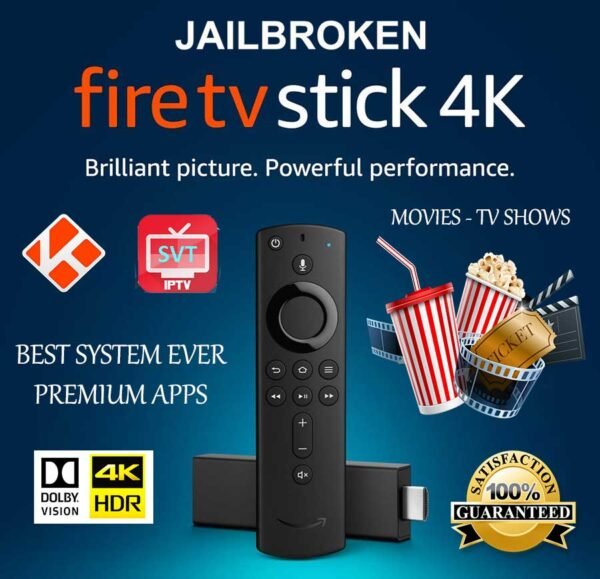 Fire TV Stick 4K New version Alexa voice remote VPN-Ad Blocker
