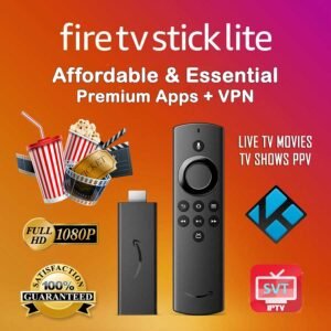 New Fire TV Stick Lite FullHD Alexa Remote Unlimited Streaming