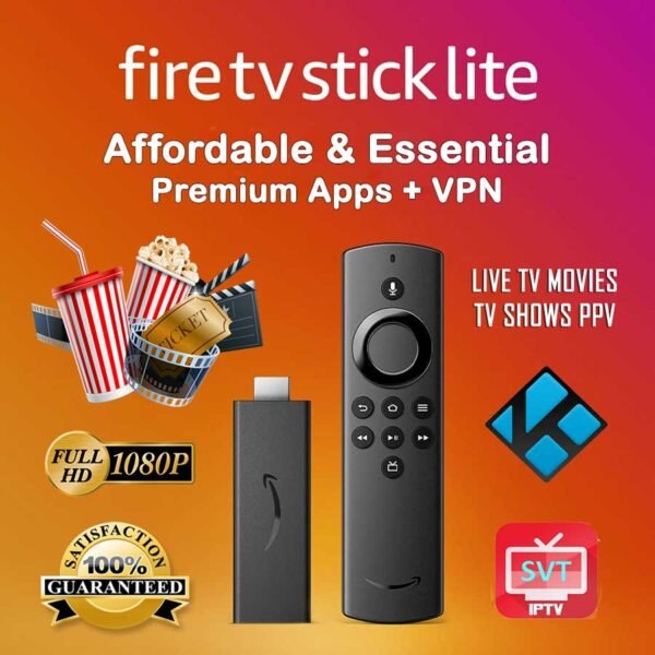 New Fire TV Stick Lite FullHD Alexa Remote Unlimited Streaming