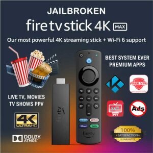 New Fire Stick 4K Max Wi-Fi 6 Alexa Voice Remote VPN