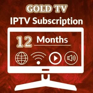 Gold TV 12 Months Subscription 4K UHD for Endless Entertainment
