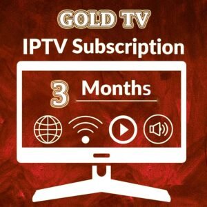 Gold TV 3 Months Subscription 4K UHD for Endless Entertainment