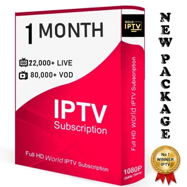 Gold TV 1 Month Subscription 4K UHD for Endless Entertainment - Image 2