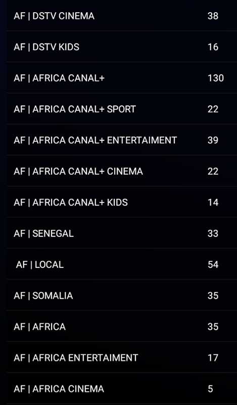 Arabic Africa Asia channel list 4