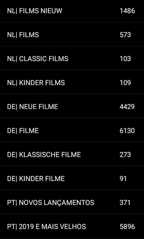 Movies all languages IPTV list 10