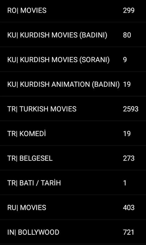 Movies all languages IPTV list 14