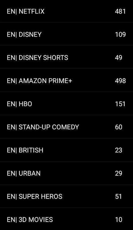 Movies all languages IPTV list 2