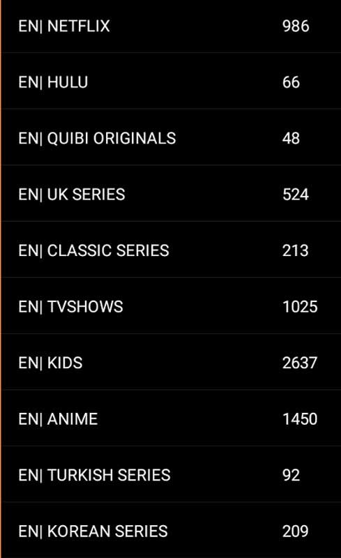 Series & TV Shows all languages IPTV list 2